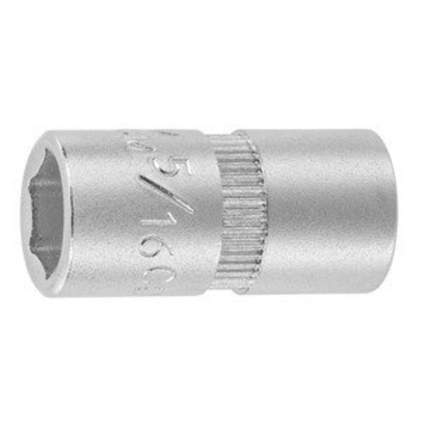 Holex 1/4 inch Drive Socket, 6 pt, 5/16 inch 631022 5/16